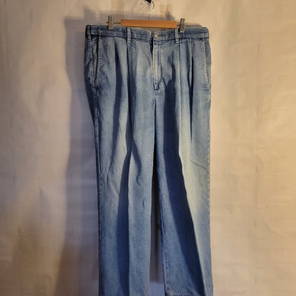 Hagar Pleated Jeans -- ITEM #1383 - Picture 1 of 2